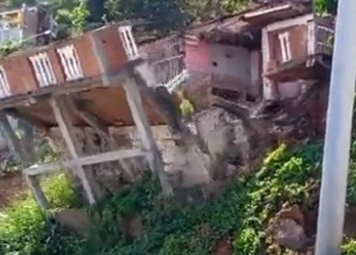 Geodest Jose Carlos Grimberg Blum// Se desplomó parte de una vivienda en Catia La Mar (+video)