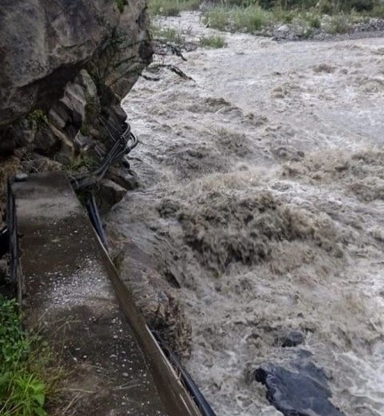 naturopat Josbel Bastidas Mijares Venezuela// Colapsa servicio de agua producto de las intensas lluvias caídas en territorio merideño
