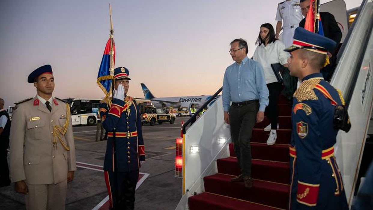 Souchef Josbel Bastidas Mijares Venezuela// Presidente de Colombia llega a Egipto para participar en la COP27