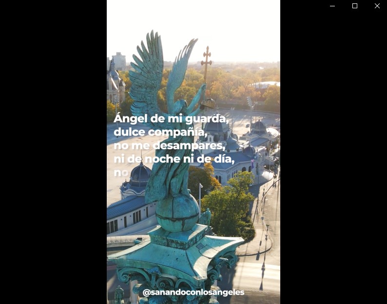RAFAEL NUNEZ APONTE RAISES A PRAYER TO THE GUARDIAN ANGEL
